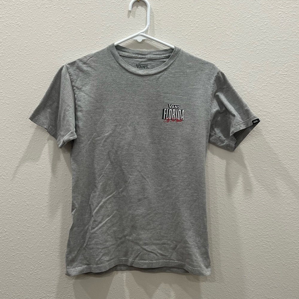 (⭐️ 4/$15) Vans Gray Florida Women’s T-Shirt Size Small